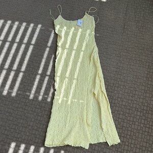 Bodycon Yellow Dress